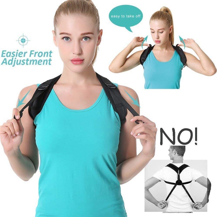 Back Spine Support Belt Humpback Shoulder Women Posture Correction Belt - M-7