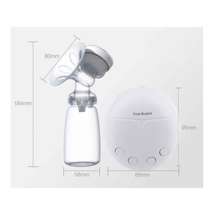 Tragbare Nippelsauger USB Elektrische Milchpumpe Milchflasche Automatische Massage Melkmaschine - Blau-3