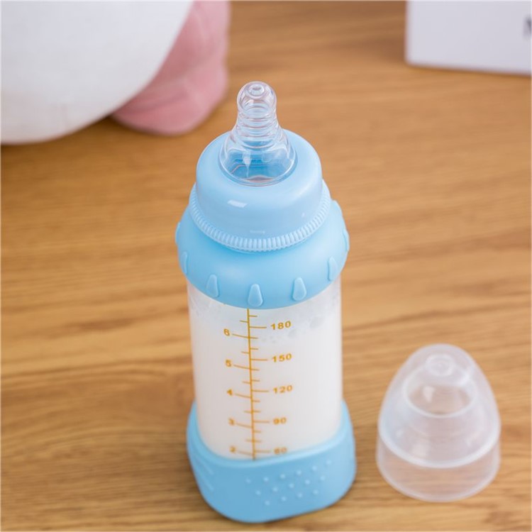 Silikon Nippel Schnuller Babyflasche Zubehör Standard Mund Nippel - S-3