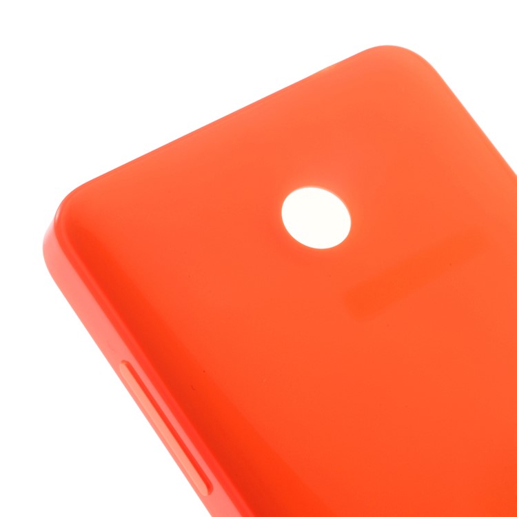 OEM Battery Housing Cover Replacement for Nokia Lumia 630 w/ Power & Volume Button - Orange-6