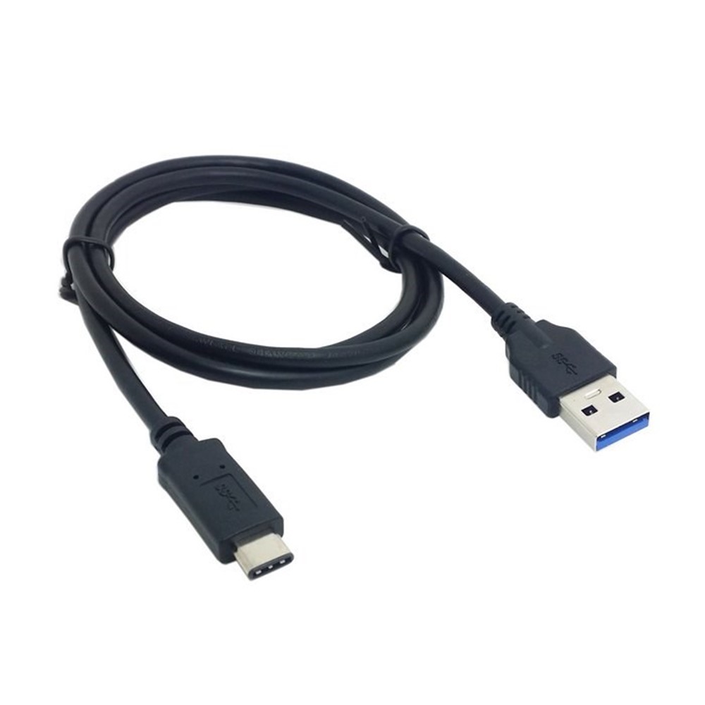 U3-199 USB 3.0/3.1 Type-C Male Connector to Standard-Type A Male Data Cable for Nokia N1 Tablet - Black-2