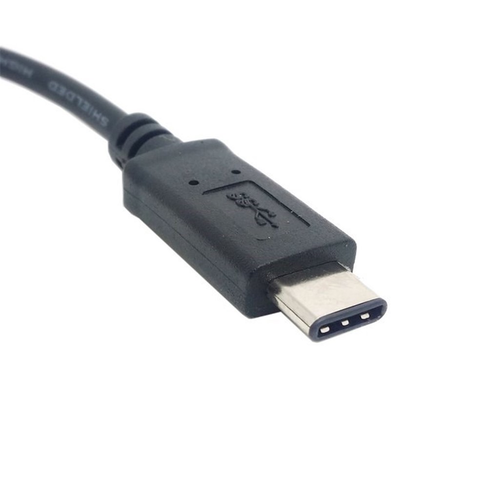 U3-199 USB 3.0/3.1 Typ-c Männlicher Stecker Zum Standardtyp Eines Männlichen Datenkabels Für Nokia N1 Tablet - Schwarz-4