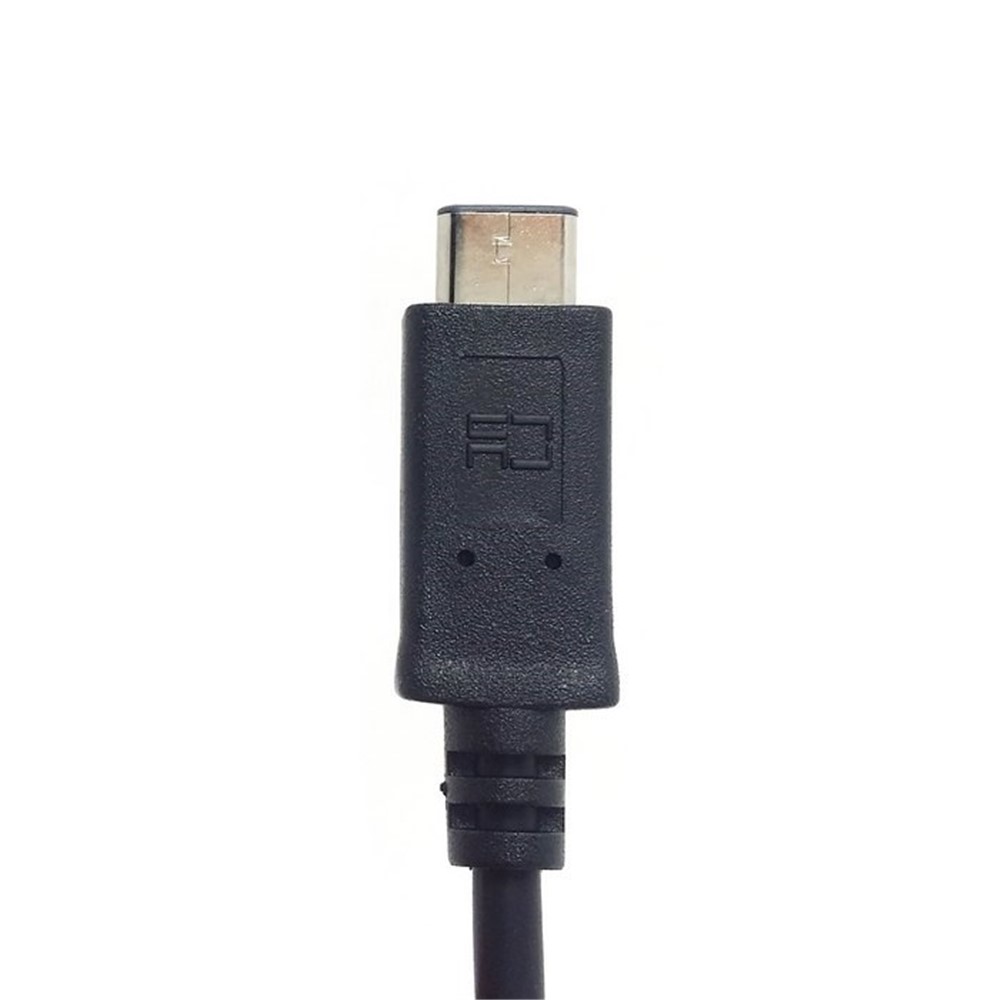 U3-199 USB 3.0/3.1 Type-C Connettore Maschile Type-c-standard un Cavo Dati Maschile Per Nokia N1 Tablet - Nero