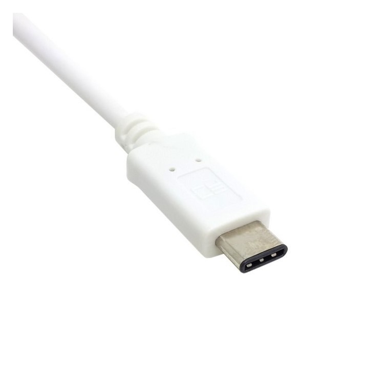 U3-199 USB 3.0/3.1 Type-C Male Connector to Standard-Type A Male Data Cable for Nokia N1 Tablet - White-3