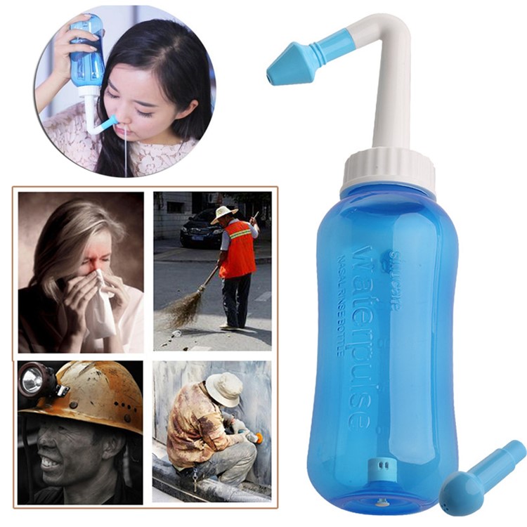 300ML Nasal Detox Sinus Allergies Relief Rinse Nose Washer-1