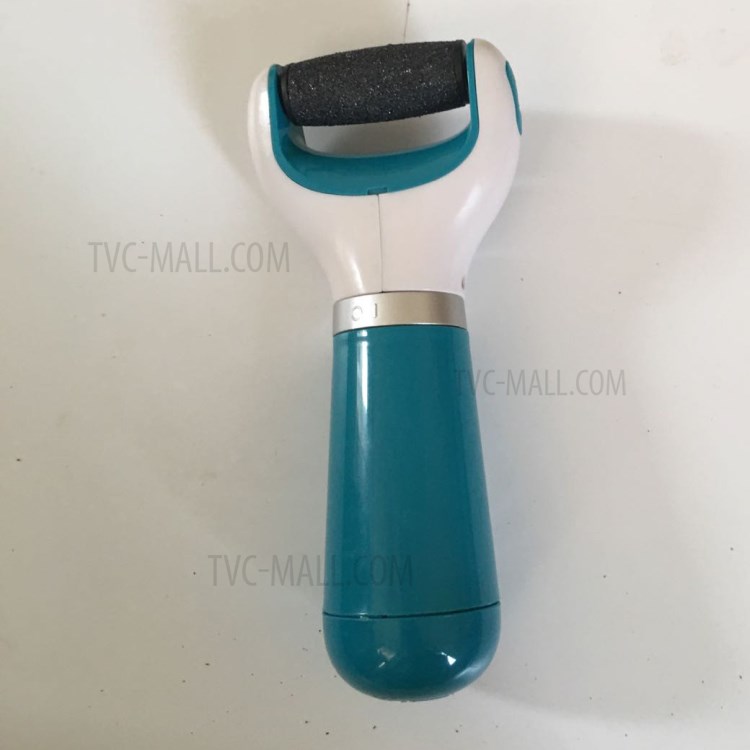 Electronic Pedicure Foot File Callus Remover Foot Care Tool Shaves with 2 Rollers - Blue-12