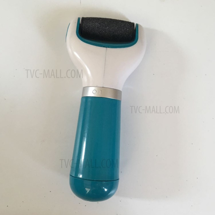 Electronic Pedicure Foot File Callus Remover Foot Care Tool Shaves with 2 Rollers - Blue-13