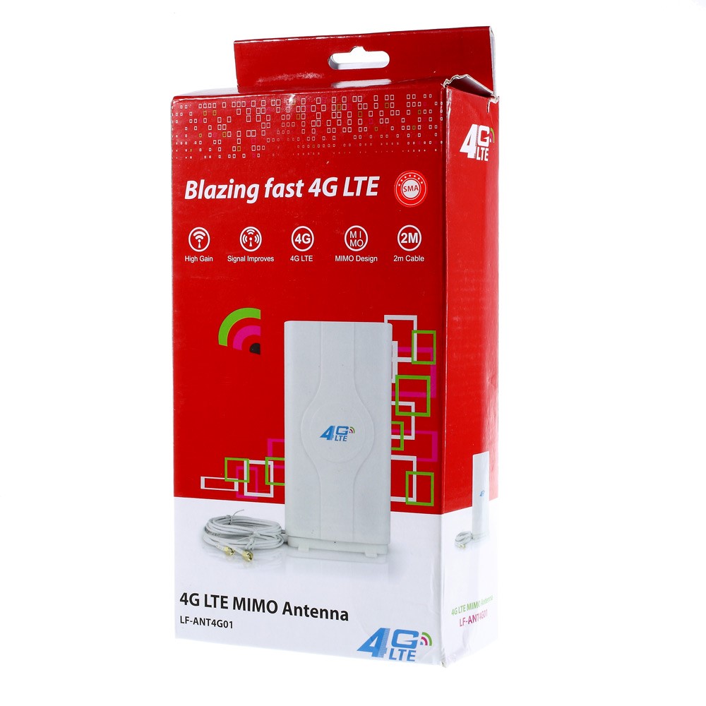 3G/4G LTE MIMO Desktop or Wall Mounted Antenna (LF-ANT4G01) - TS9 Connector-4