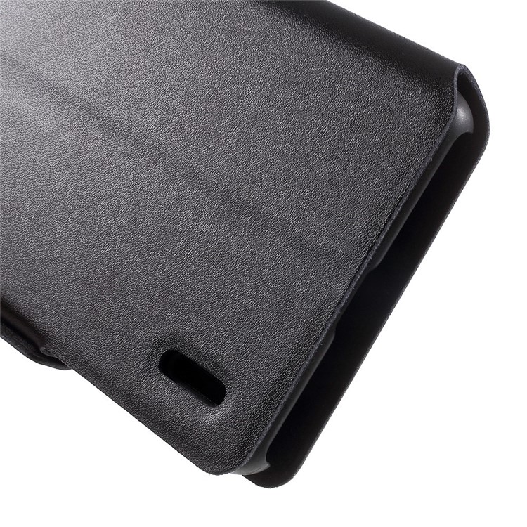 DOORMOON for Huawei Honor 6 Plus Window View Genuine Leather Stand Case - Black-8