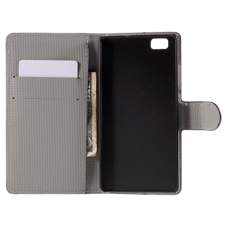 Meteor Shower Wallet Leather Phone Case for Huawei Ascend P8 Lite-6