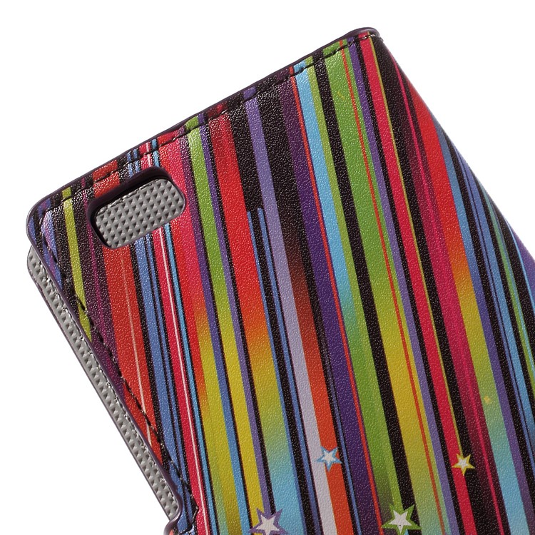 Meteor Shower Wallet Leather Phone Case for Huawei Ascend P8 Lite-9