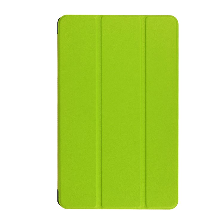 Leather Cover for Huawei MediaPad T1 10 with Tri-fold Stand - Orange-3