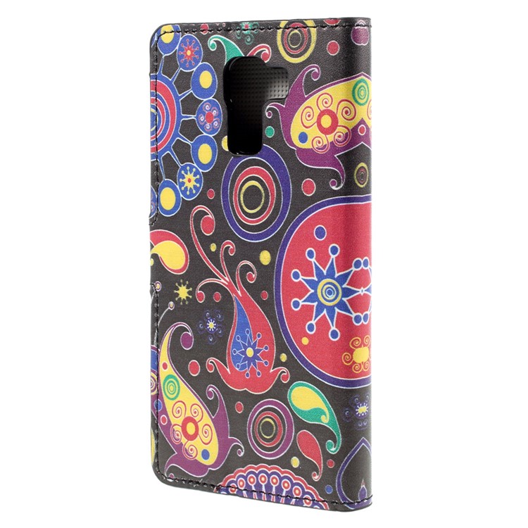 Paisley Pattern for Huawei Honor 7 / 7 Premium Wallet Stand Leather Case-2