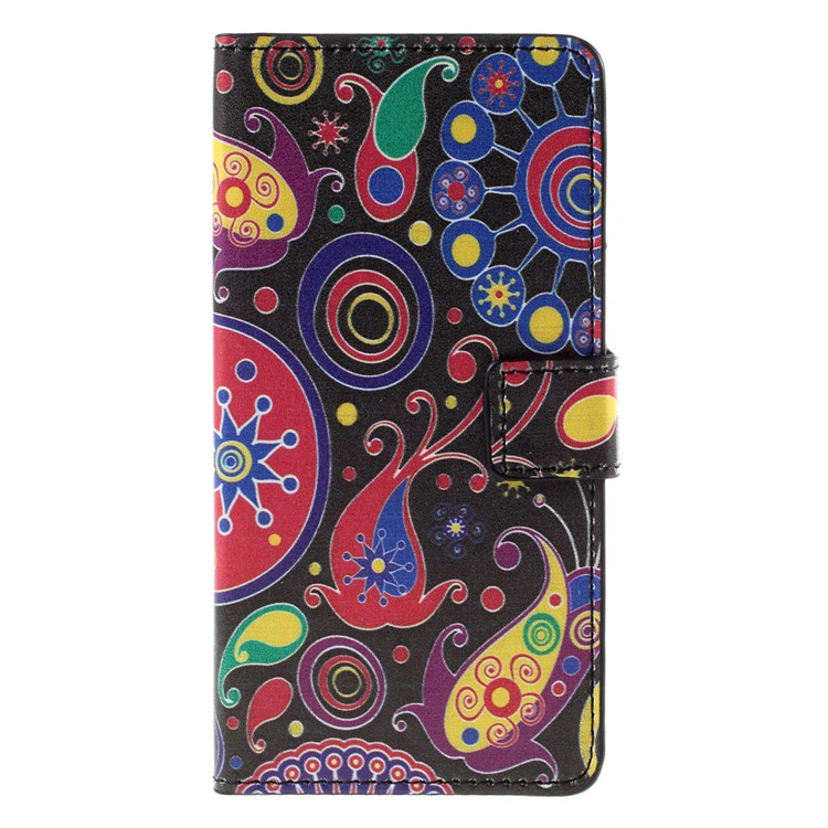 Paisley Pattern for Huawei Honor 7 / 7 Premium Wallet Stand Leather Case-3
