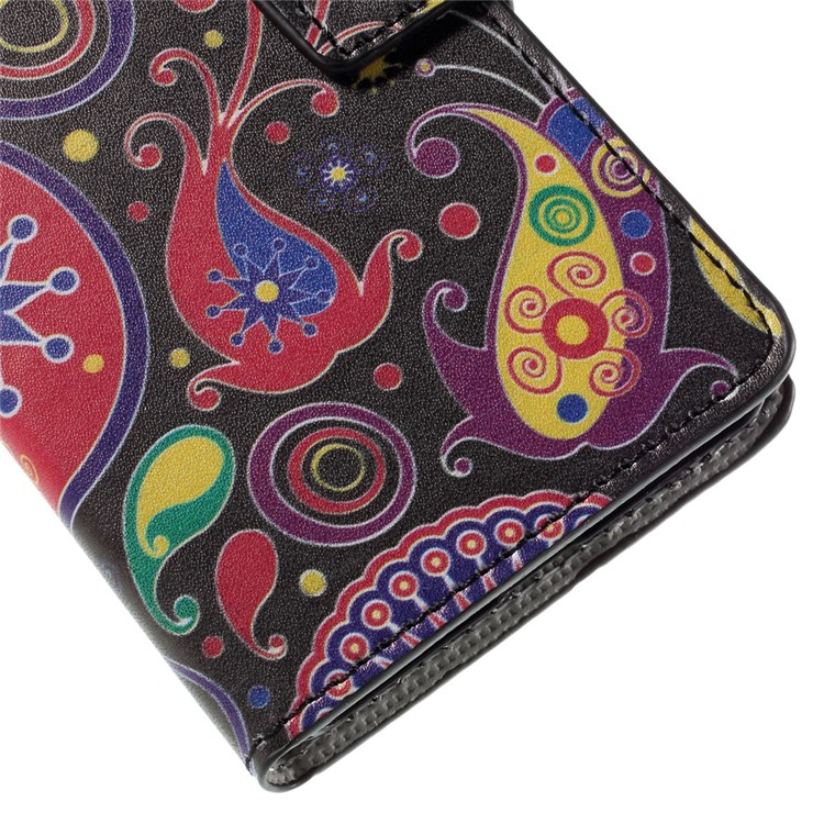 Paisley Pattern for Huawei Honor 7 / 7 Premium Wallet Stand Leather Case-7