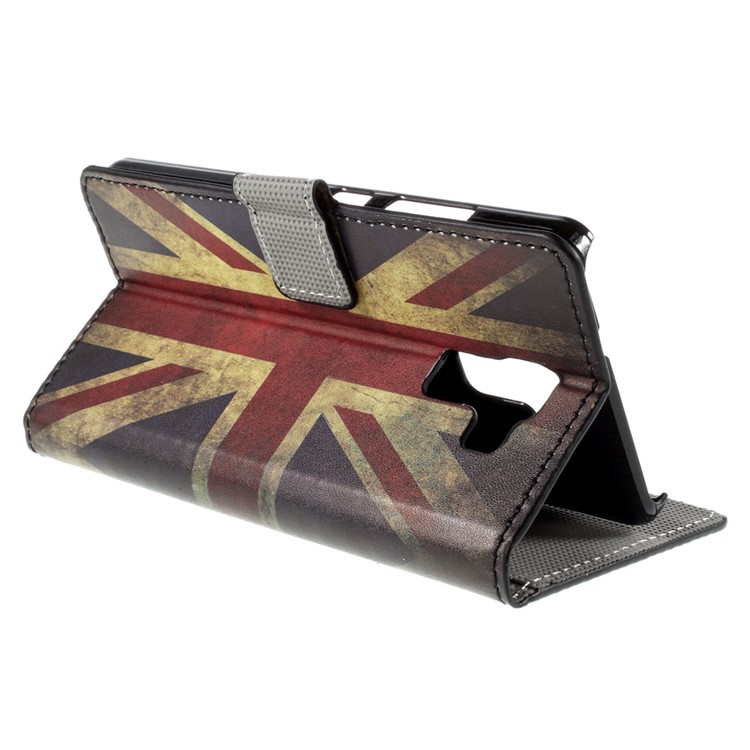 Retro UK Flag for Huawei Honor 7 / 7 Premium Wallet Stand Leather Cover-5