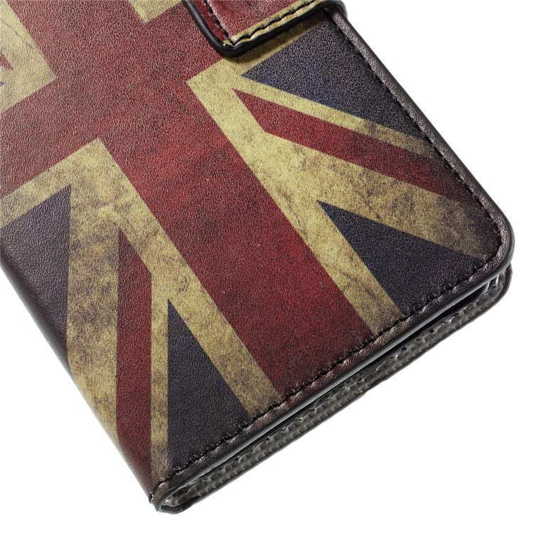 Retro UK Flag for Huawei Honor 7 / 7 Premium Wallet Stand Leather Cover-7