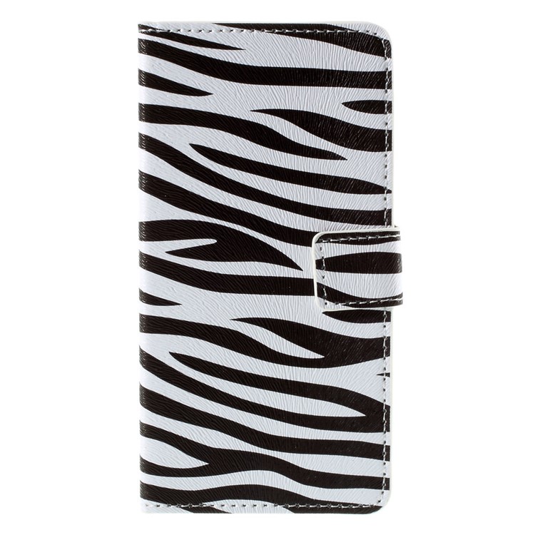 Zebra Stripe for Huawei Honor 7 / 7 Premium Wallet Leather Flip Cover-3