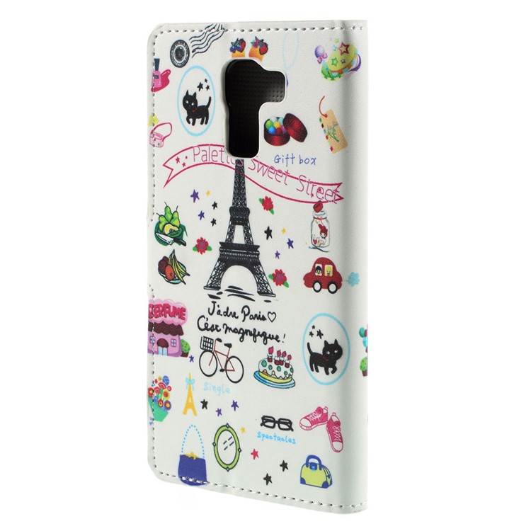 Palettes Sweet Street for Huawei Honor 7 / 7 Premium Wallet Leather Phone Cover-2
