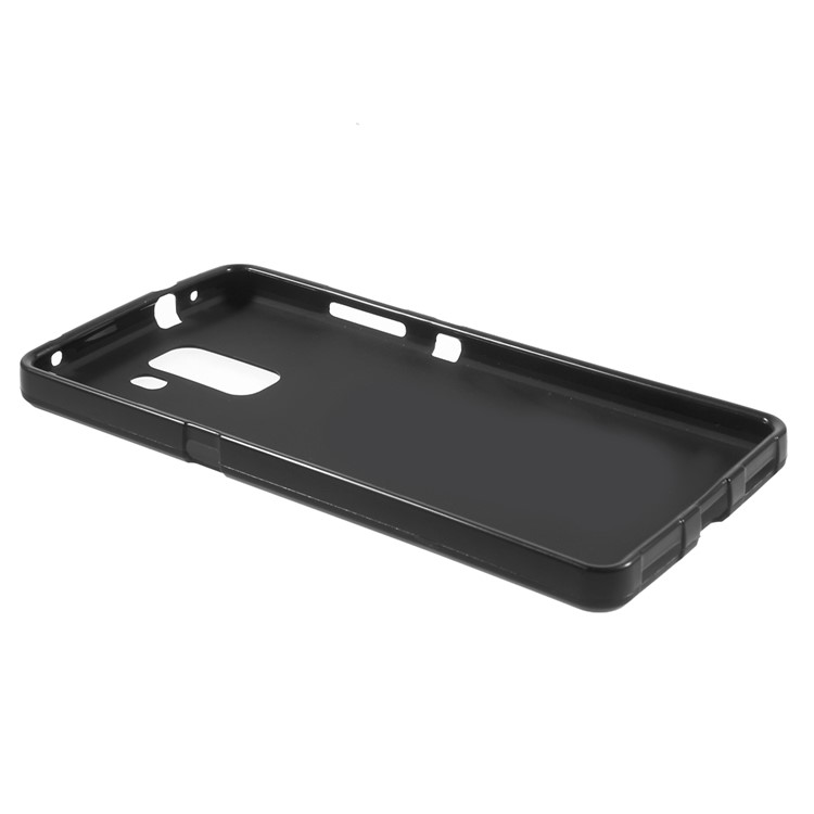 Matte Soft TPU Gel Case für Huawei Ehre 7 - Schwarz-3