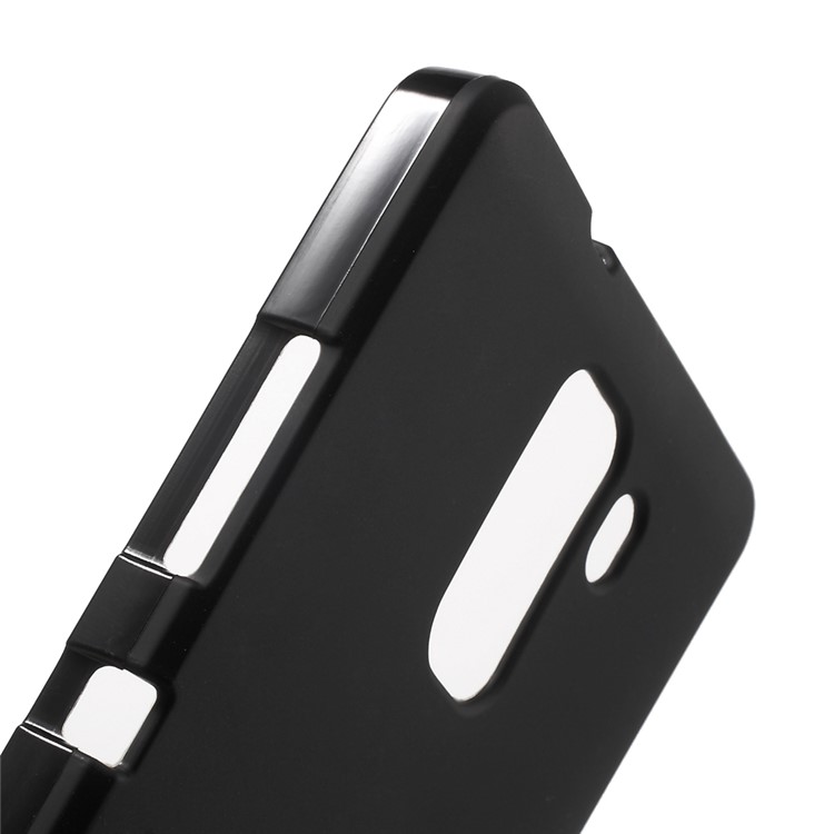 Matte Soft TPU Gel Case für Huawei Ehre 7 - Schwarz-6