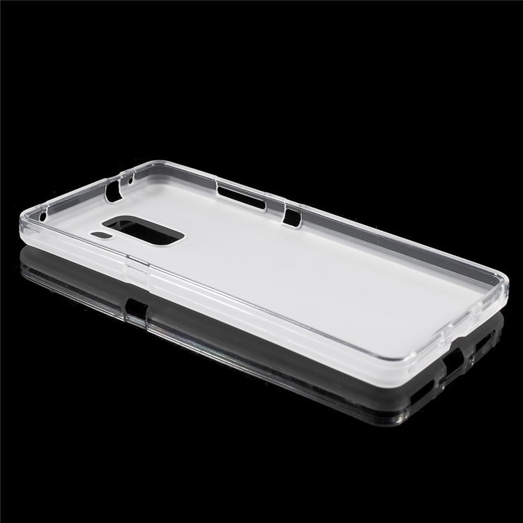 Matte Soft TPU Gel Cover for Huawei Honor 7 - White-3