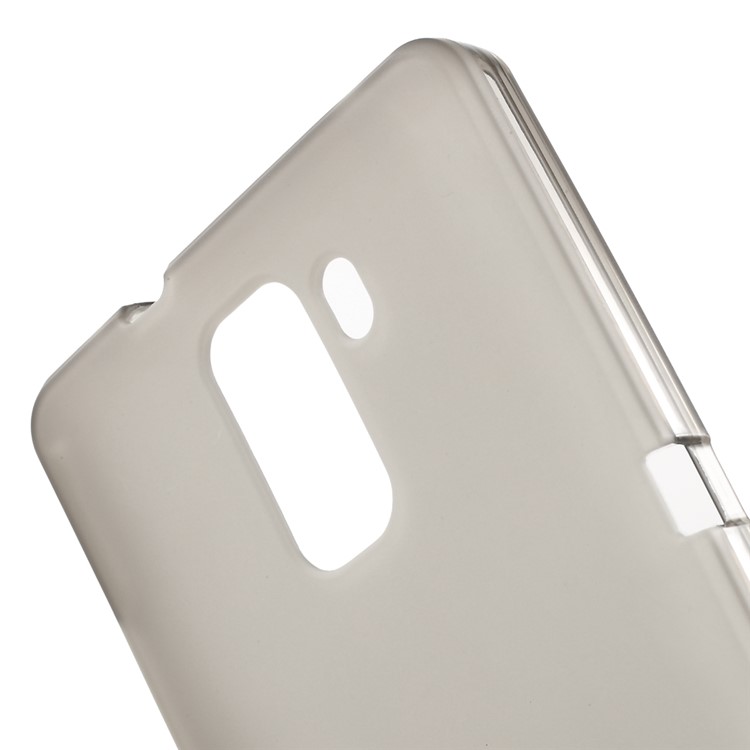 Matte Soft TPU Gel Shell for Huawei Honor 7 - Grey-5