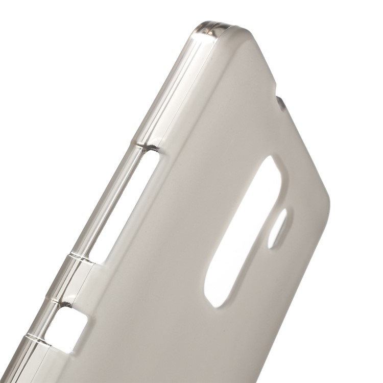 Matte Soft TPU Gel Shell for Huawei Honor 7 - Grey-6