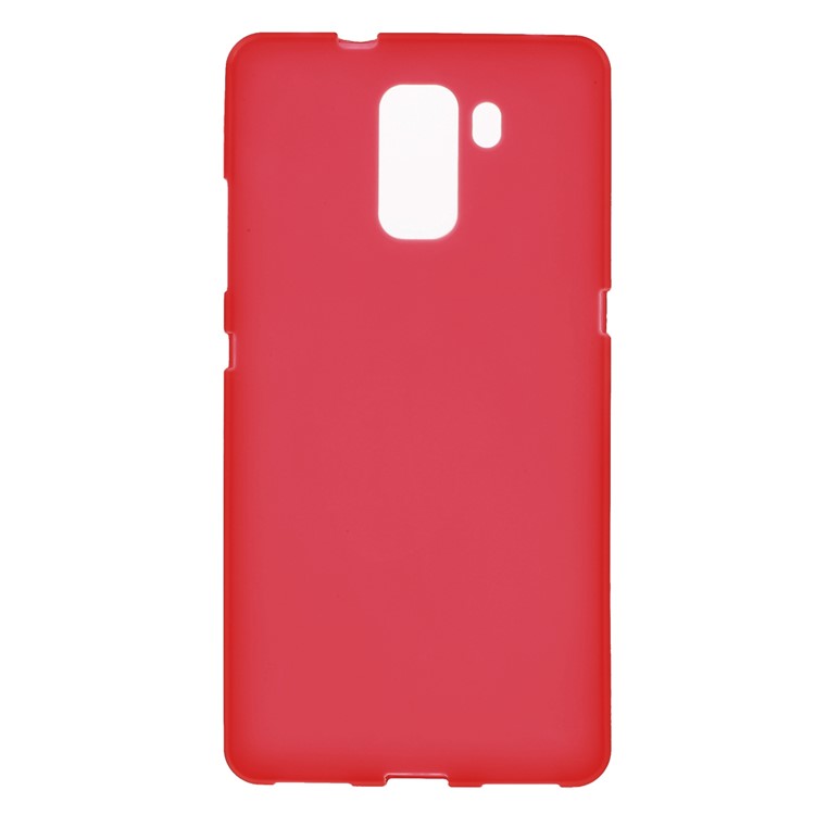 Frosted Soft TPU Phone Cover for Huawei Honor 7 - Red-1