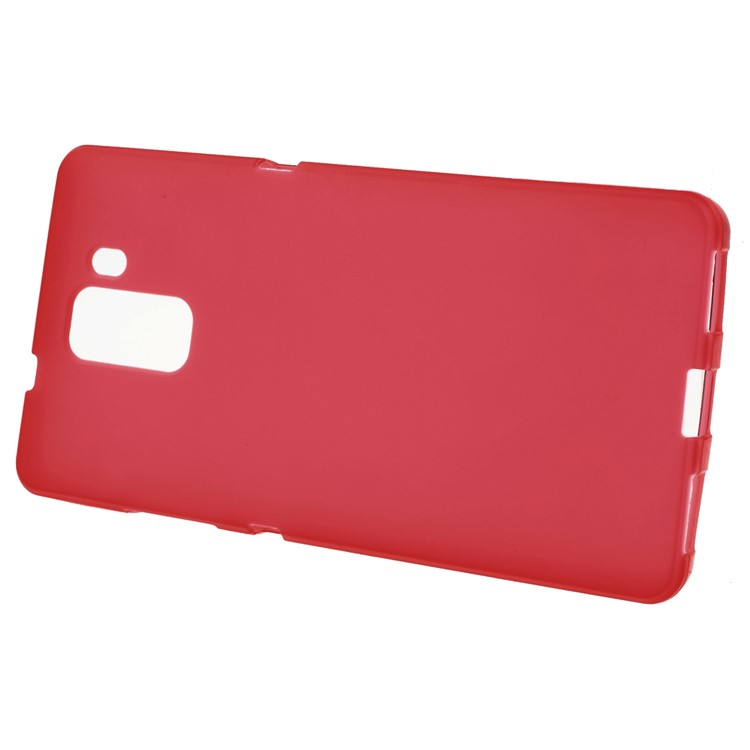 Frosted Soft TPU Phone Cover for Huawei Honor 7 - Red-2