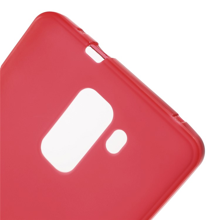 Frosted Soft TPU Phone Cover for Huawei Honor 7 - Red-5