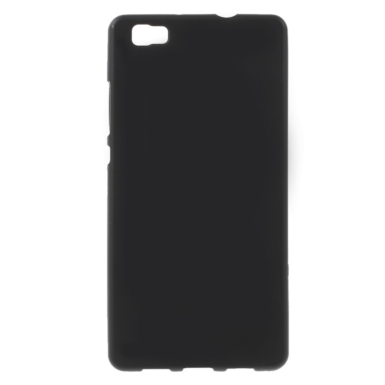 Matte TPU Phone Case for Huawei Ascend P8 Lite - Black-1
