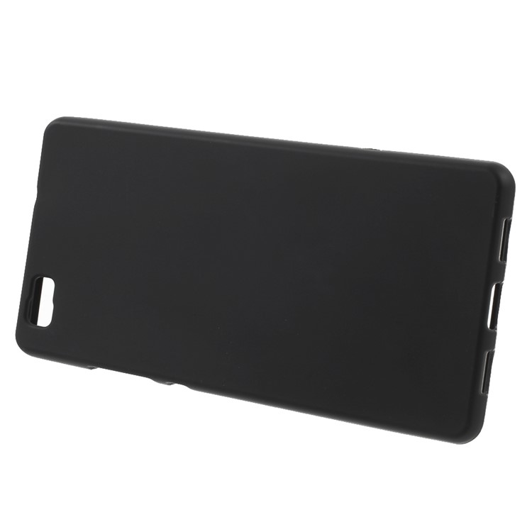 Matte TPU Phone Case for Huawei Ascend P8 Lite - Black-2