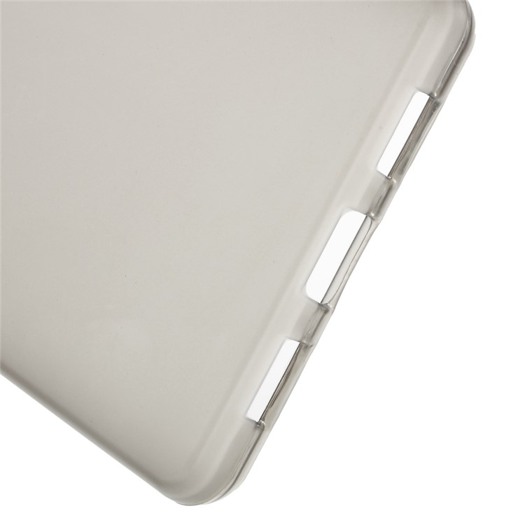 Matte TPU Phone Shell for Huawei Ascend P8 Lite - Grey-4