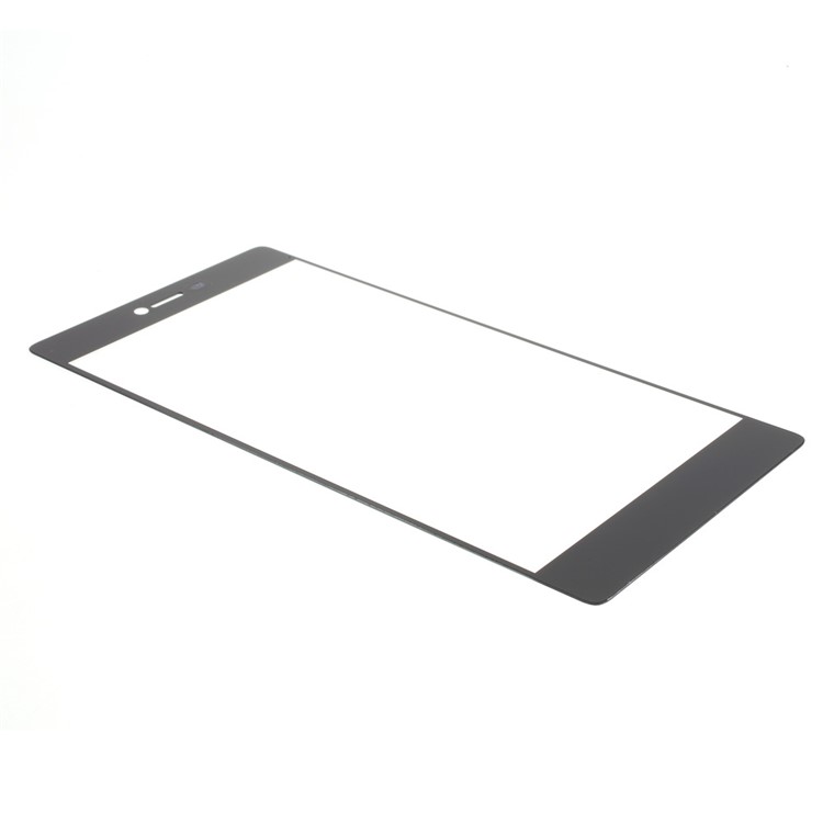 For Huawei Ascend P8 Front Outer Screen Glass Lens - Black-3