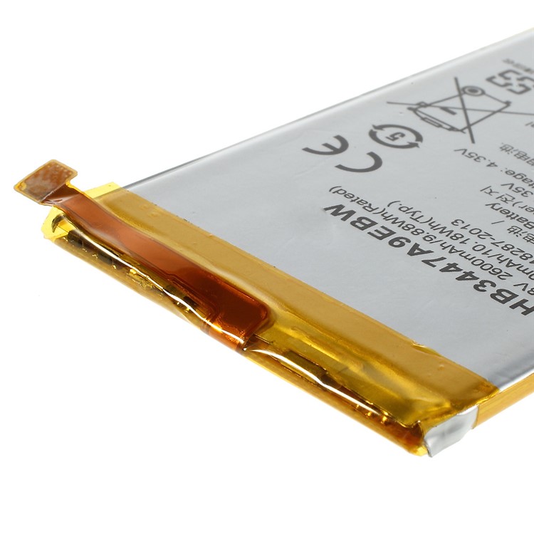 2680mAh OEM Li-polymer Battery Replacement for Huawei Ascend P8-3