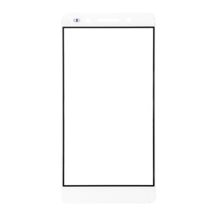 For Huawei Honor 7 Front Outer Screen Glass Lens - White-1