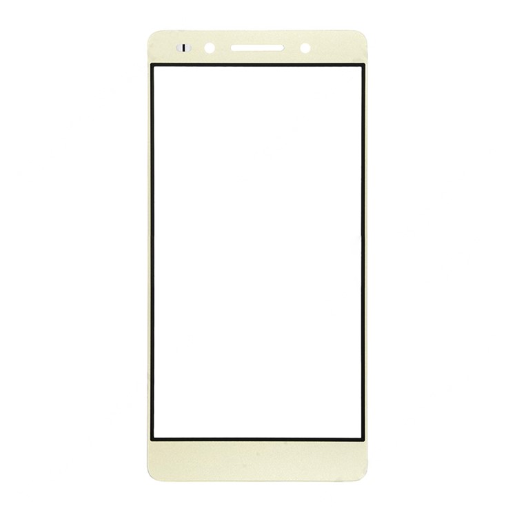 For Huawei Honor 7 Front Outer Screen Glass Lens - Champagne-1