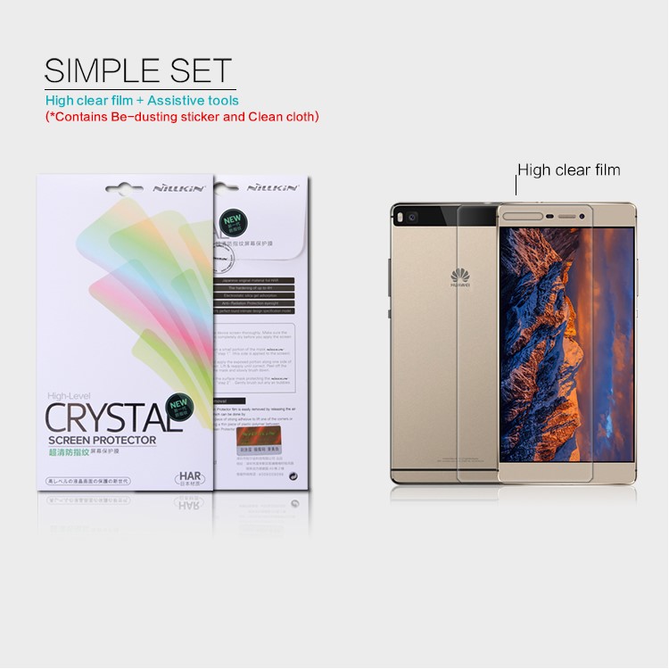 Nillkin anti-fingerprint clear screen