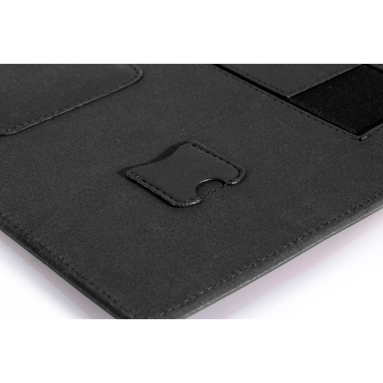copertura Stand Staccabile In Pelle Per Tablet Lenovo Yoga 2 10 1050 Con Slot Per Schede Cinghietta - Nero-14