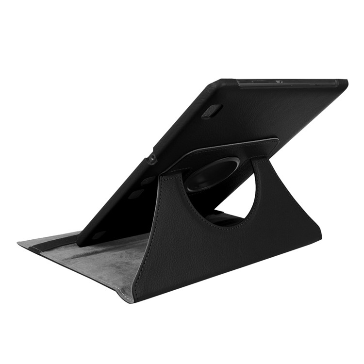 Litchi Texture Rotating Stand Leather Case for Lenovo TAB 2 A10-70 - Black-6