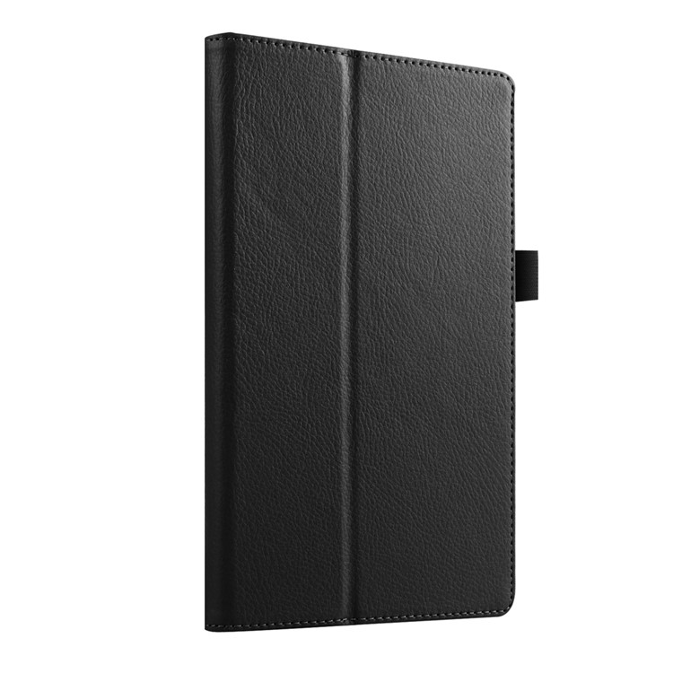 Litchi Grain Protective Leather Case for Lenovo Tab 2 A8-50 - Black-3