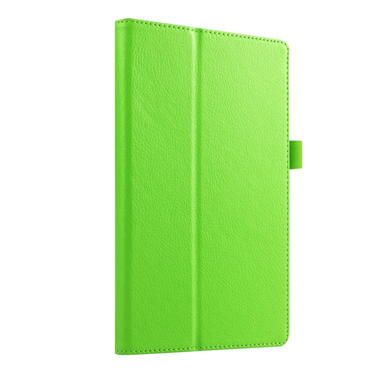 Litchi Grain Protective Leather Cover for Lenovo Tab 2 A8-50 - Green-3