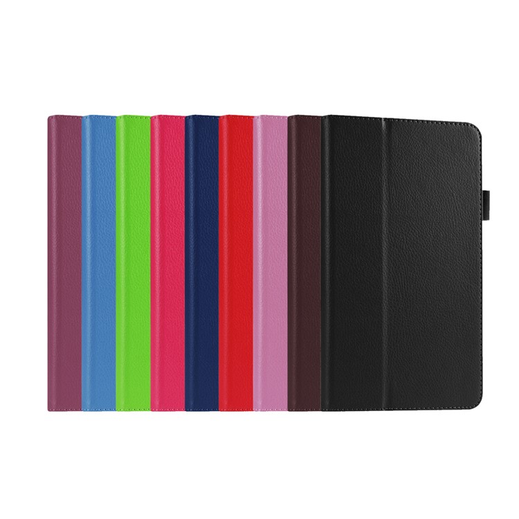 Litchi Grain Protective Leather Cover for Lenovo Tab 2 A8-50 - Green-8
