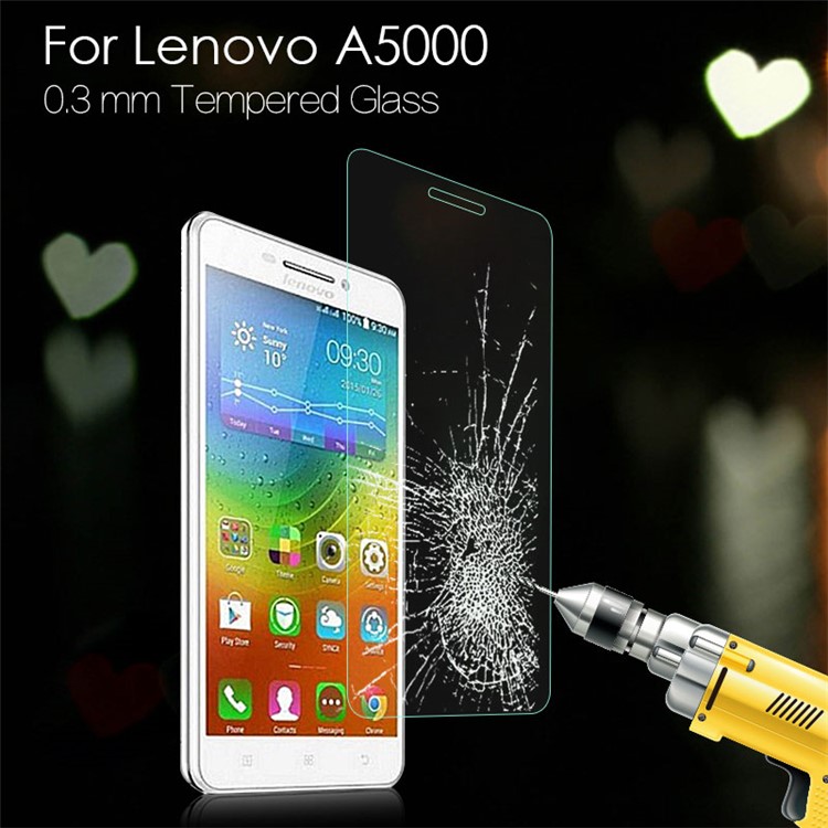 

0,3 Мм Закаленная Стеклянная Защитная Пленка Для Lenovo A5000 5,0-дюймовая Дуга, A5000