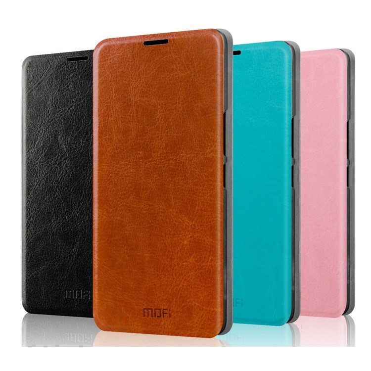 MOFI Rui Series Leather Case for Xiaomi 4 MI4 w/ Stand - Black-5