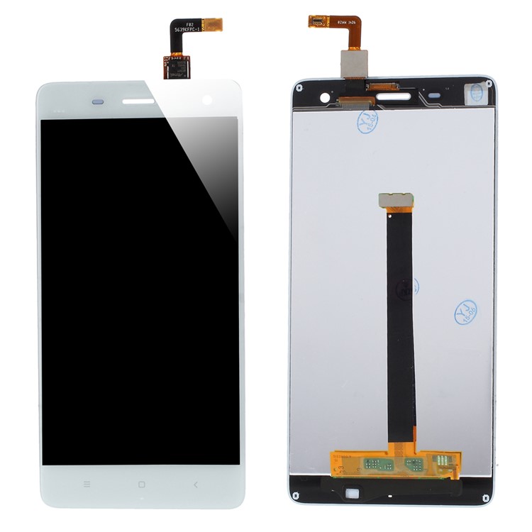 For Xiaomi Mi 4 LCD Screen and Digitizer Assembly Replacement Parts (Non-OEM Screen Glass Lens, OEM Other Parts) - White