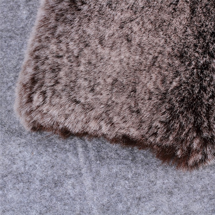 Soft Fur Coated Rhinestone TPU Mobile Phone Case for Xiaomi Redmi Note 5 Pro (Dual Camera) / Redmi Note 5 (China) - Coffee-3
