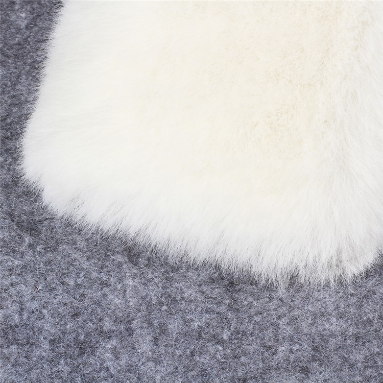Soft Fur Coated Rhinestone TPU Phone Cover for Xiaomi Mi A2 Lite / Redmi 6 Pro - White-3