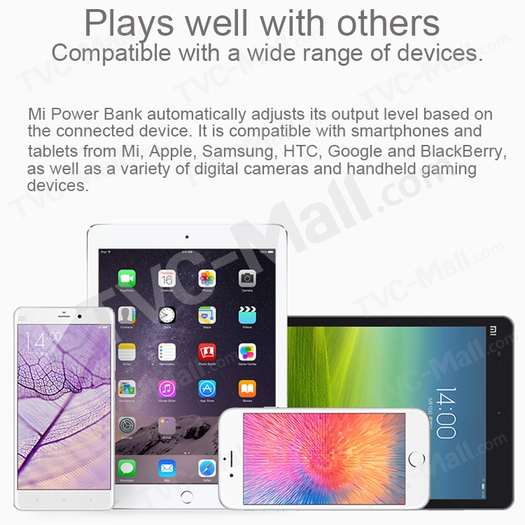DC 5.1V 2.1A XIAOMI Aluminum Shell 10000mAh Slim Power Bank for Pokemon Game/iPhone/Samsung etc - Silver-5